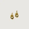 ANNI LU Boucles D'oreilles Golden Pebble