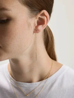 BDM STUDIO Boucles D'oreilles Chaînes Océane