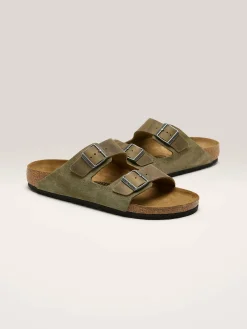 BIRKENSTOCK Arizona Suede Leather Pour Hommes