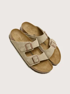 BIRKENSTOCK Arizona Suede Leather Pour Hommes