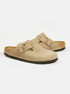BIRKENSTOCK Sabots Boston Oiled Leather Pour Femmes