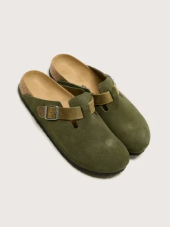 BIRKENSTOCK Sabots Boston En Cuir Mélangé Pour Hommes