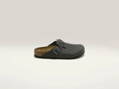 BIRKENSTOCK Sabots Boston En Cuir Huilé Pour Hommes