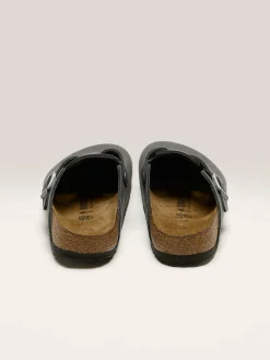 BIRKENSTOCK Sabots Boston En Cuir Huilé Pour Hommes