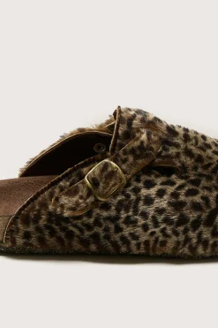 BOSABO Mules Léopard