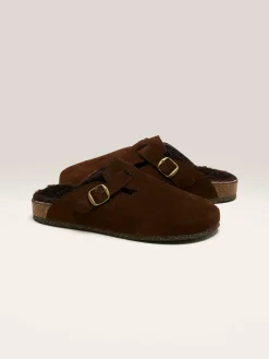 BOSABO Sabots En Velours Choco