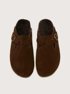 BOSABO Sabots En Velours Choco