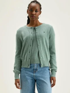 Cardigan Col Rond Giwes