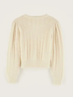 Cardigan Col Rond Golter