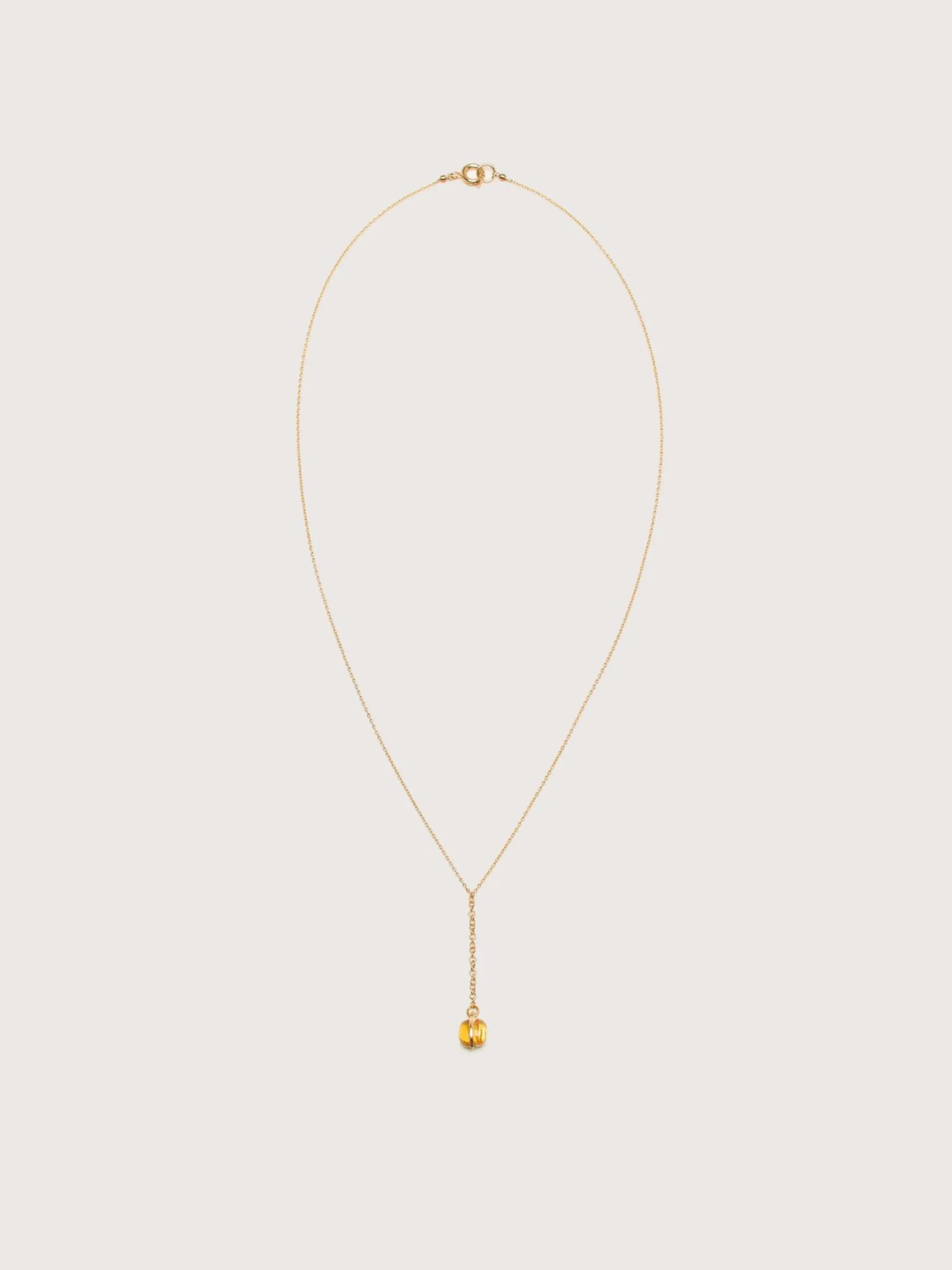 HELENA ROHNER Collier Drop Citrine