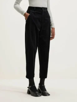 NICHOLSON & NICHOLSON Pantalon Sand Boyfriend En Velours Côtelé