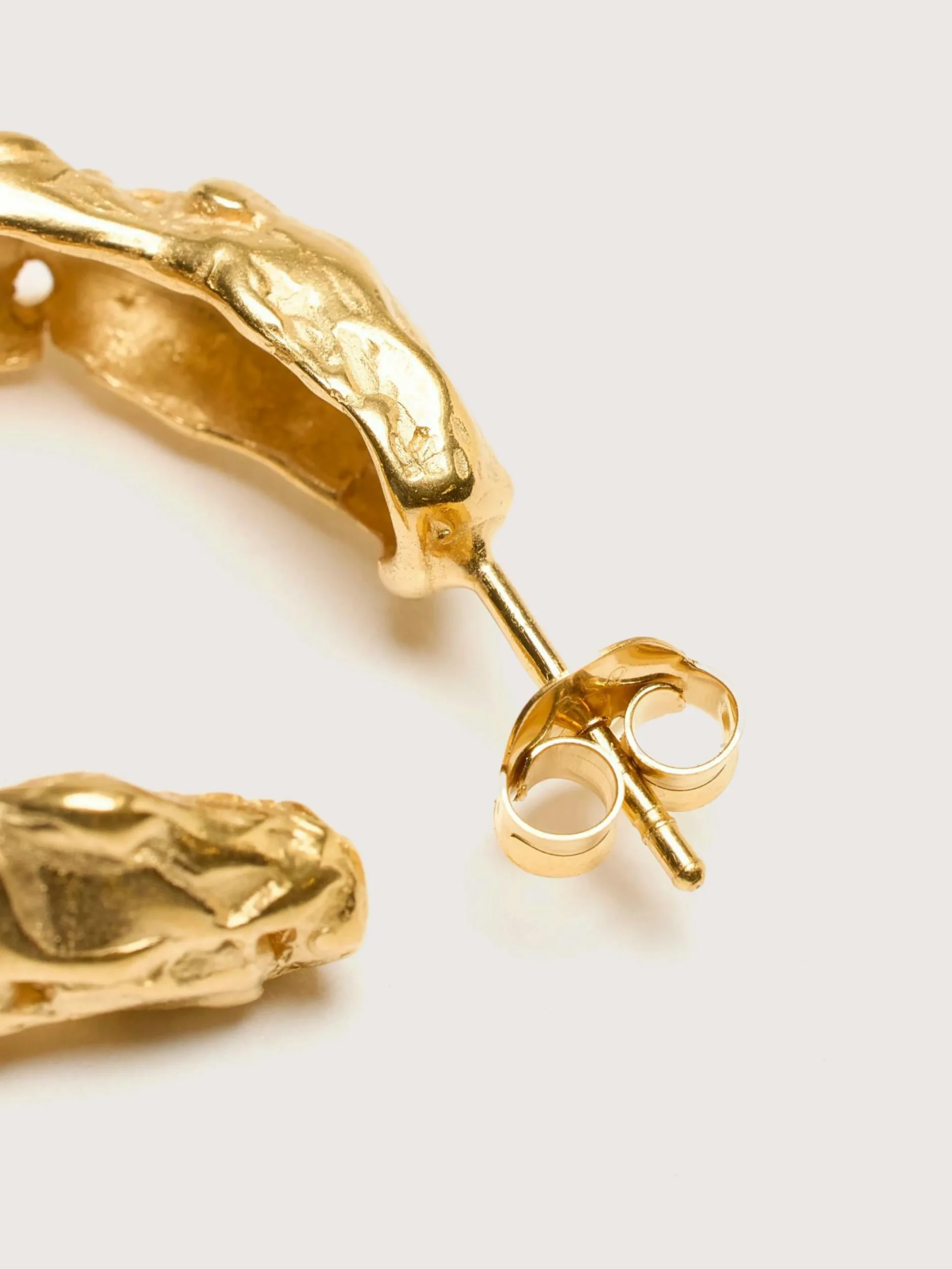 SIMUERO Boucles D'oreilles Or Gamba