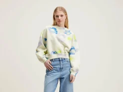 Sweatshirt Avec Imprimés De Fleurs Fancy