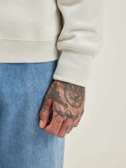 Sweatshirt Col Rond Flock