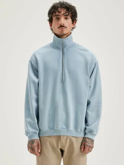 Sweatshirt Col Zippé Fabro