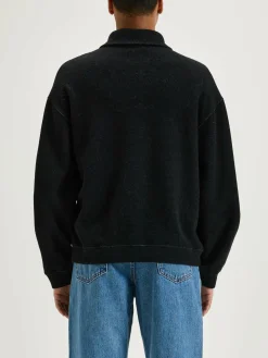 Sweatshirt Col Zippé Mabro