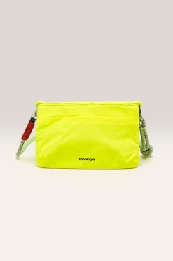 TOPOLOGIE Pochette Wares Bags Flat Sacoche Small - Yellow Papery