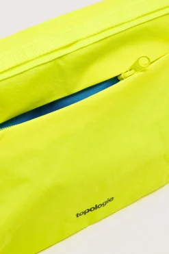 TOPOLOGIE Pochette Wares Bags Flat Sacoche Small - Yellow Papery