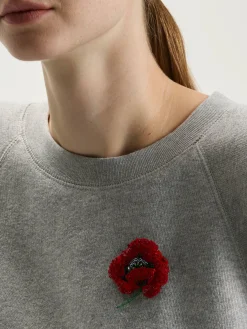 TROVELORE Broche Red Poppy