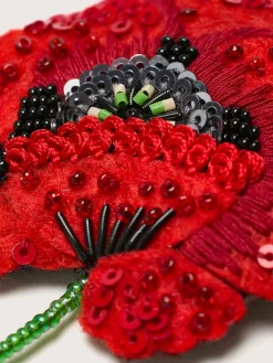TROVELORE Broche Red Poppy